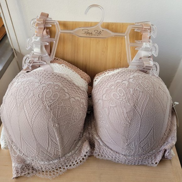 Rene Rofe Other - NEW RENE ROFE 3-BRA LINGERIE SET – SIZE 40D